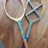 Paire d anciennes raquettes de tennis vers 1930