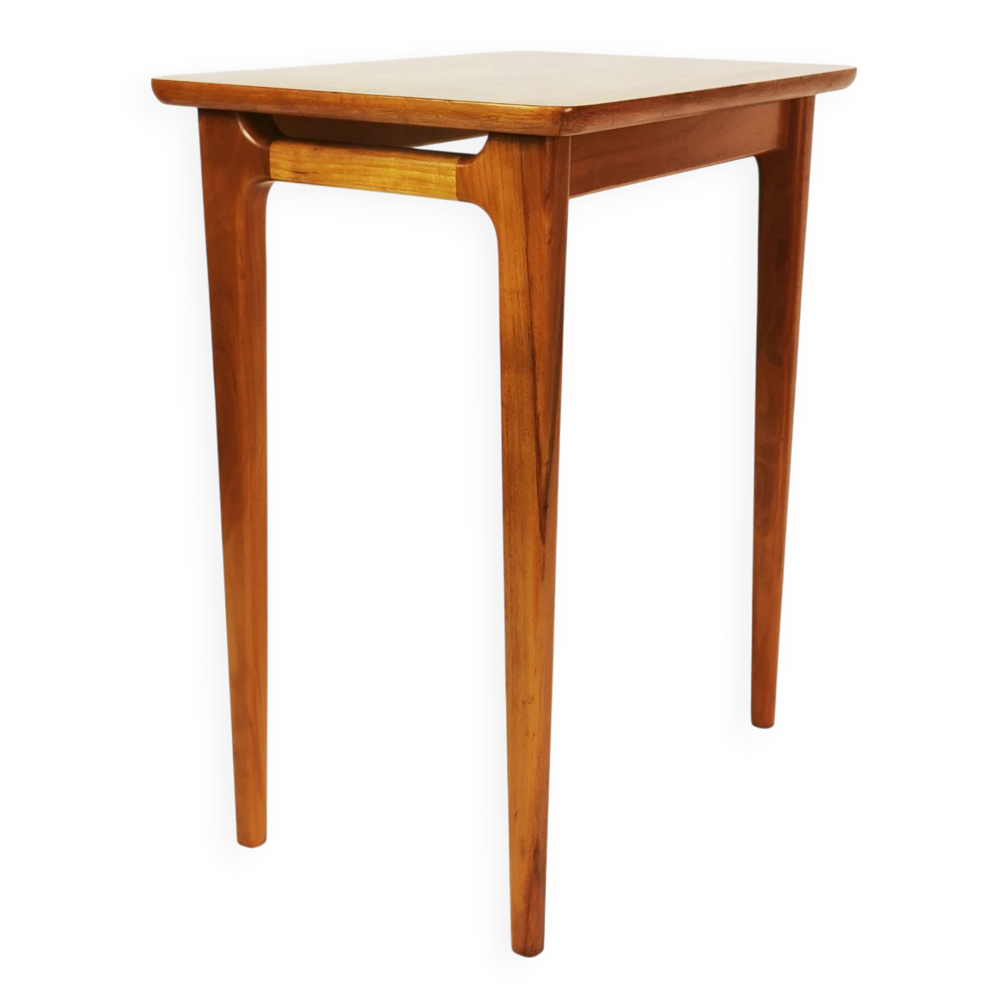 Minimalist side table, Lotos, Germany, 1960s.