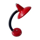 vintage lamp Delmas red