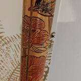 Vestiaire mural en bambou