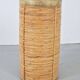 Vintage Bamboo and Brass Umbrella Stand, Italy, 1970s