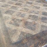 Rectangular table with extensions