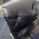 Pair of leather armchairs "Joker" by Olivier Mourgue for Aireborne 1964