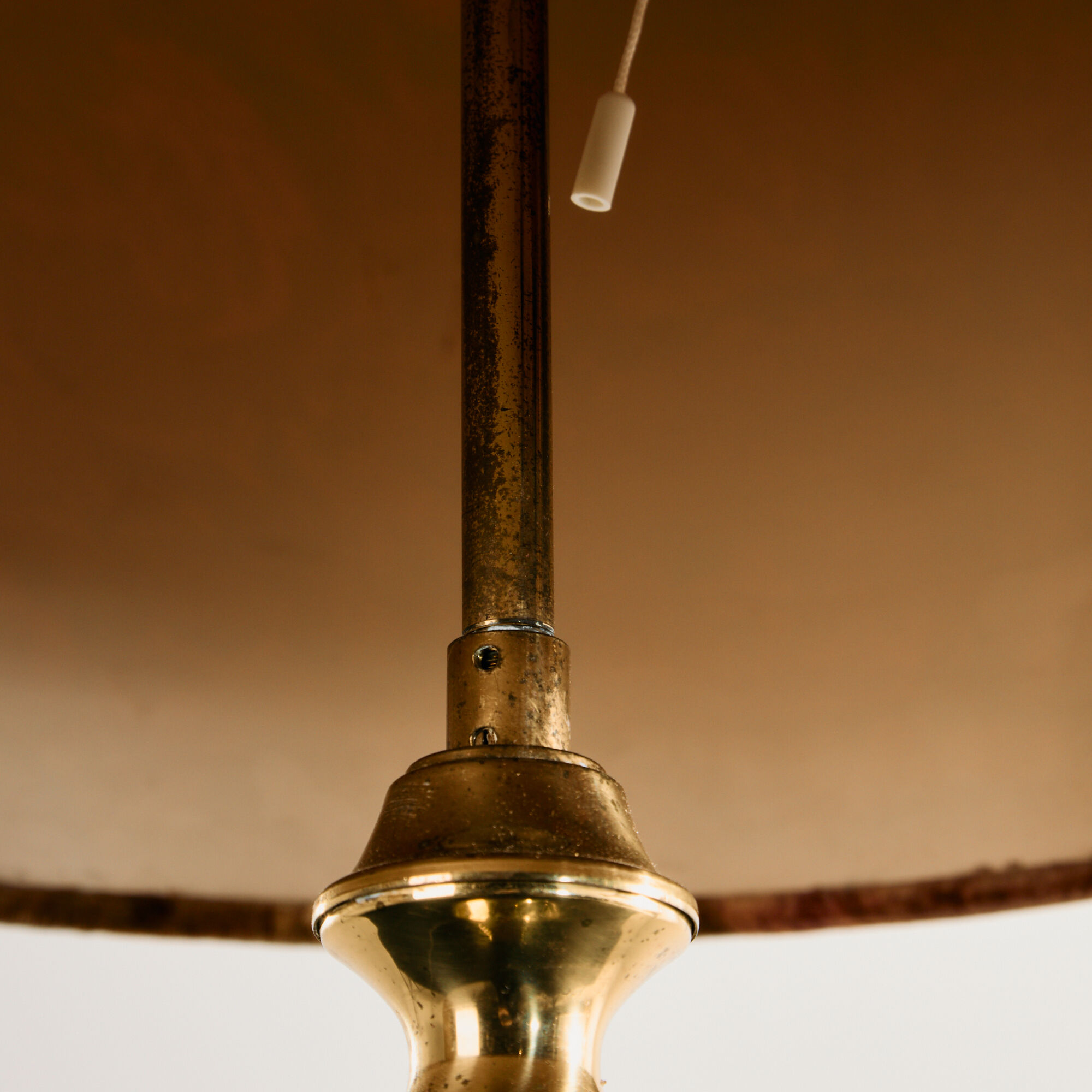 Brass table lamp