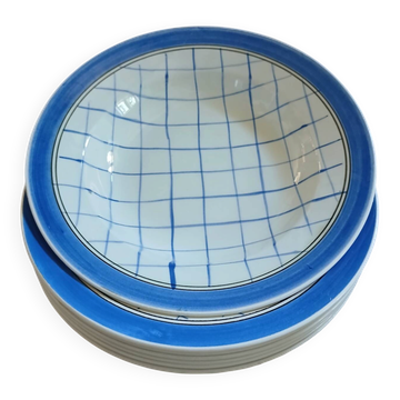 7 antique deep plates "Michel" from Gien