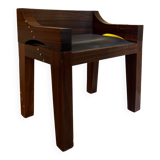 Chaise bois exotique massif