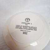 Ensemble de 4 assiettes de Noël suédoises Gustavsberg réalisé par Sven Jonson