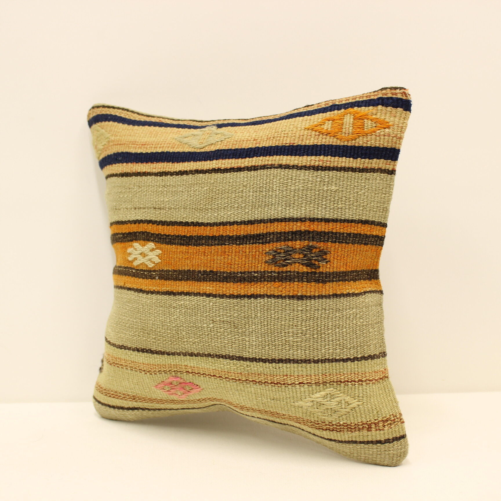 Turkish Kilim Pillow,30x30 cm