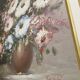 Painting still life bouquet of flowers