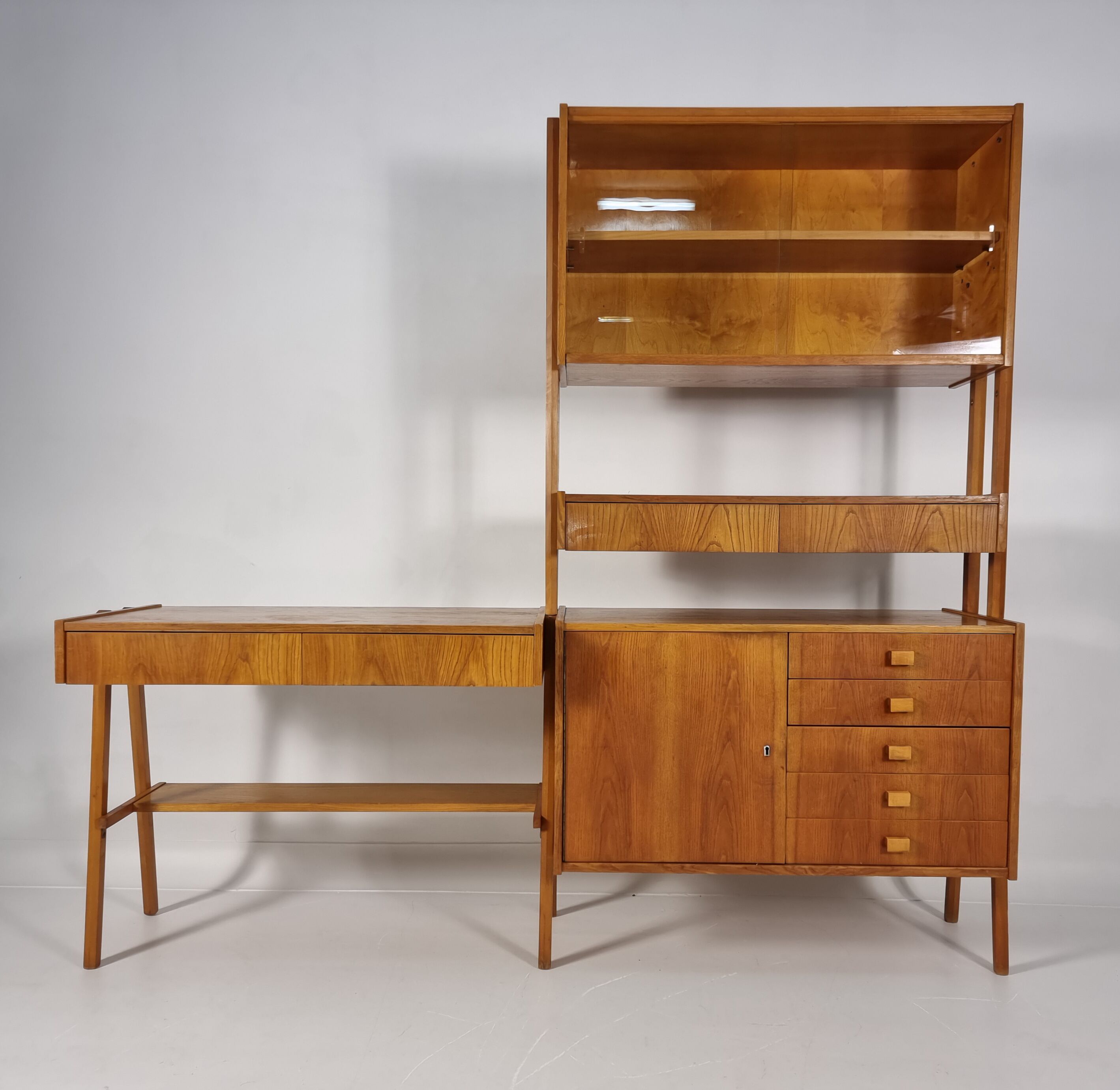 Cabinet set of Furniture by František Jirák, 1970s