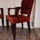 Pair of chairs Gaston fish 1950