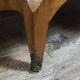 Louis XV style curved glass-fronted bookcase in rosewood