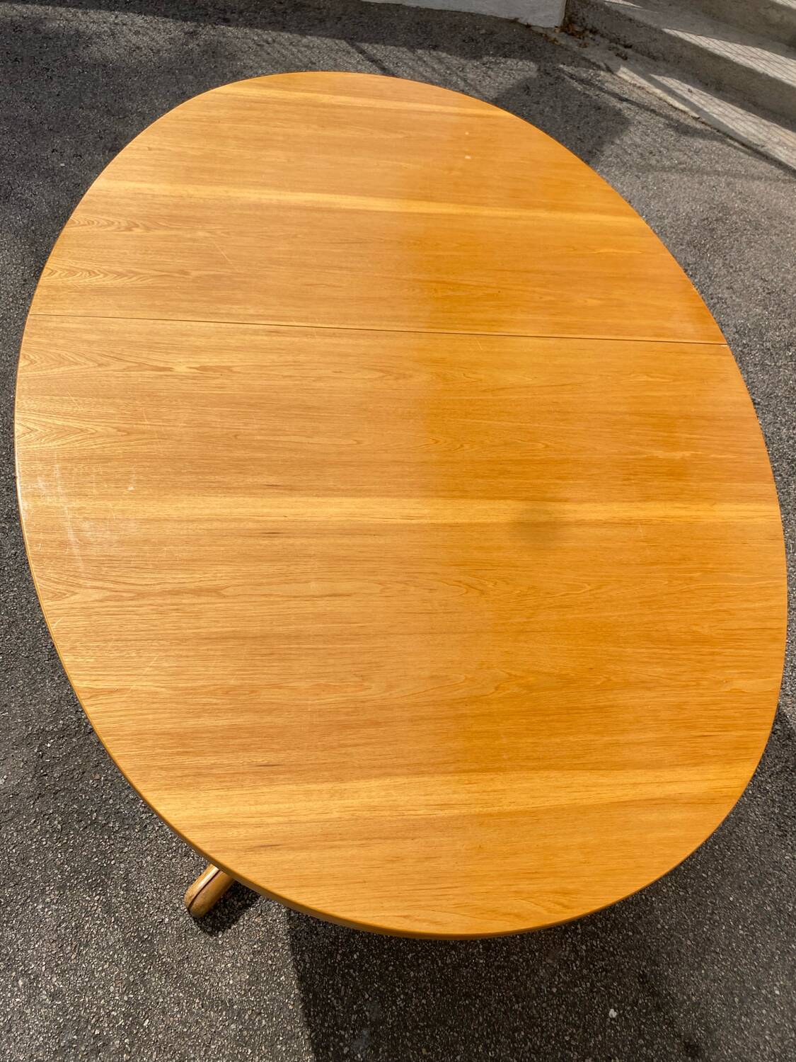 Baumann elm dining table