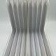 Set of white vinyl holders for 33T