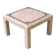 Postmodern pink marble coffee table with brass inlay, Italy, 1980s