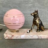 Dog lamp 60s