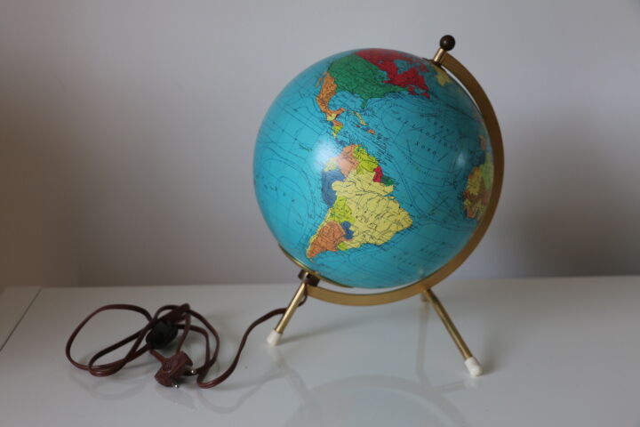 Luminous globe TARIDE glass 1969