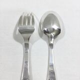 Couverts d'enfant en argent indochine