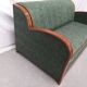 Club convertible Art Deco sofa