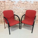 Pair of armchairs Arflex 80s