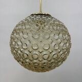 Limburg Glashütte bubble glass pendant light , 1970’s
