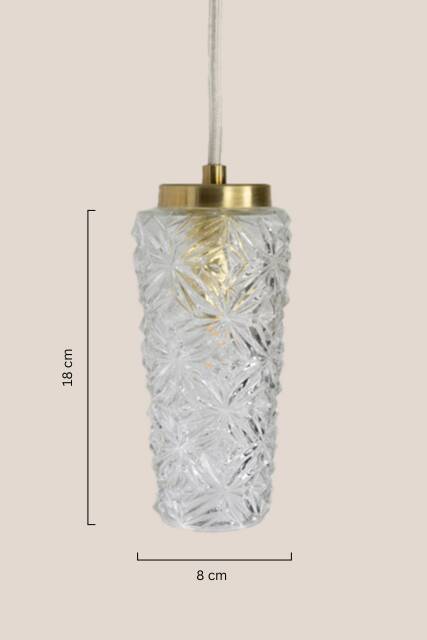 Irena * lampe à suspension yugochic * lampe suspendue mcm * mini lustre * petit luminaire de plafond vintage