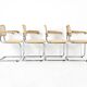 Ensemble de 4 Chaises Style B32 par Marcel Breuer