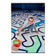 Keith Haring at the Palladium - New York 1985 Photo: Bernard Gotfryd