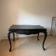 Table à manger  / bureau baroque en hêtre noir