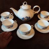 Asian porcelain tea or coffee set