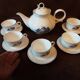 Asian porcelain tea or coffee set