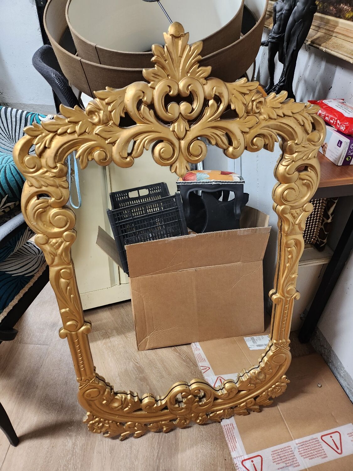 Antique mirror
