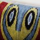 Vintage ikat cushion cover 36x119 cm