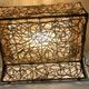 Vintage Wicker Table/ Floor Lamp