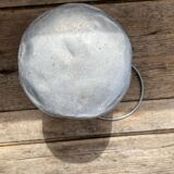 Pot à lait ancien en aluminium