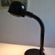 Black goose neck desk lamp ALDA 1980 Swedish Mid-Century
