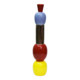 Alessandro Mendini large ceramic Totem in limited edition, prod. Superego