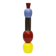 Alessandro Mendini large ceramic Totem in limited edition, prod. Superego