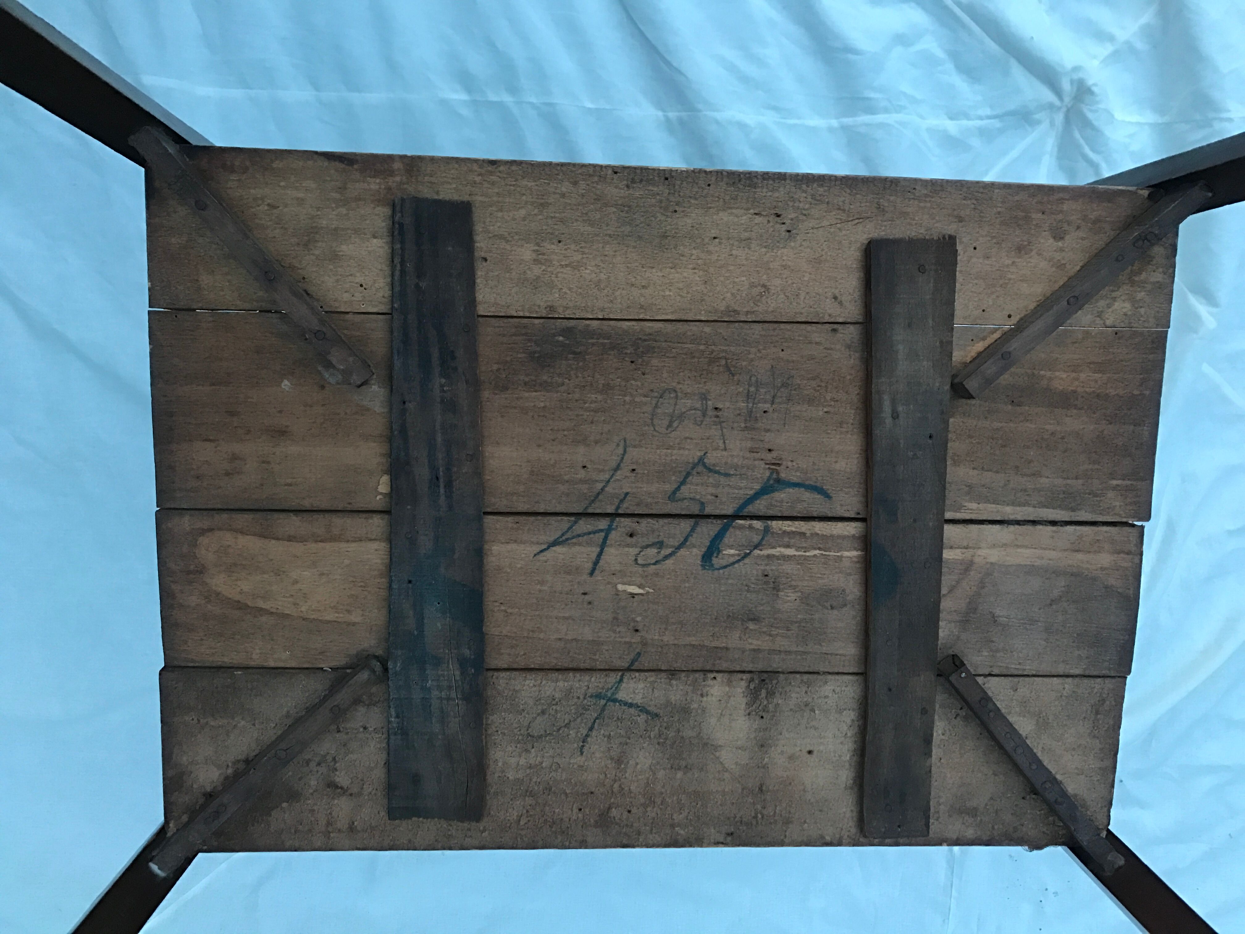 XIXth Walnut side table