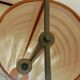 Lampadaire en bois de hêtre et textile Ikea Strimma