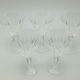 Lot of 5 glasses with ancient crystal port