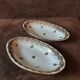 Lot de 2 beurriers Porcelaine Limoges.