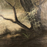 Oil on canvas early twentieth century