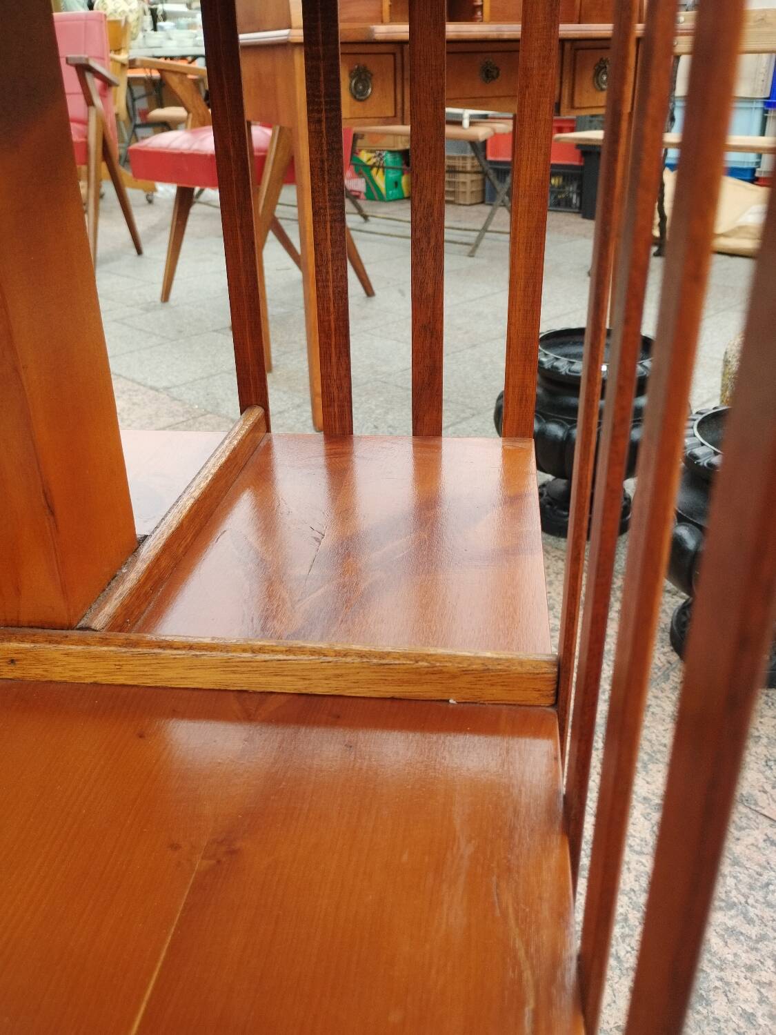 bibliothèque tournante ancienne