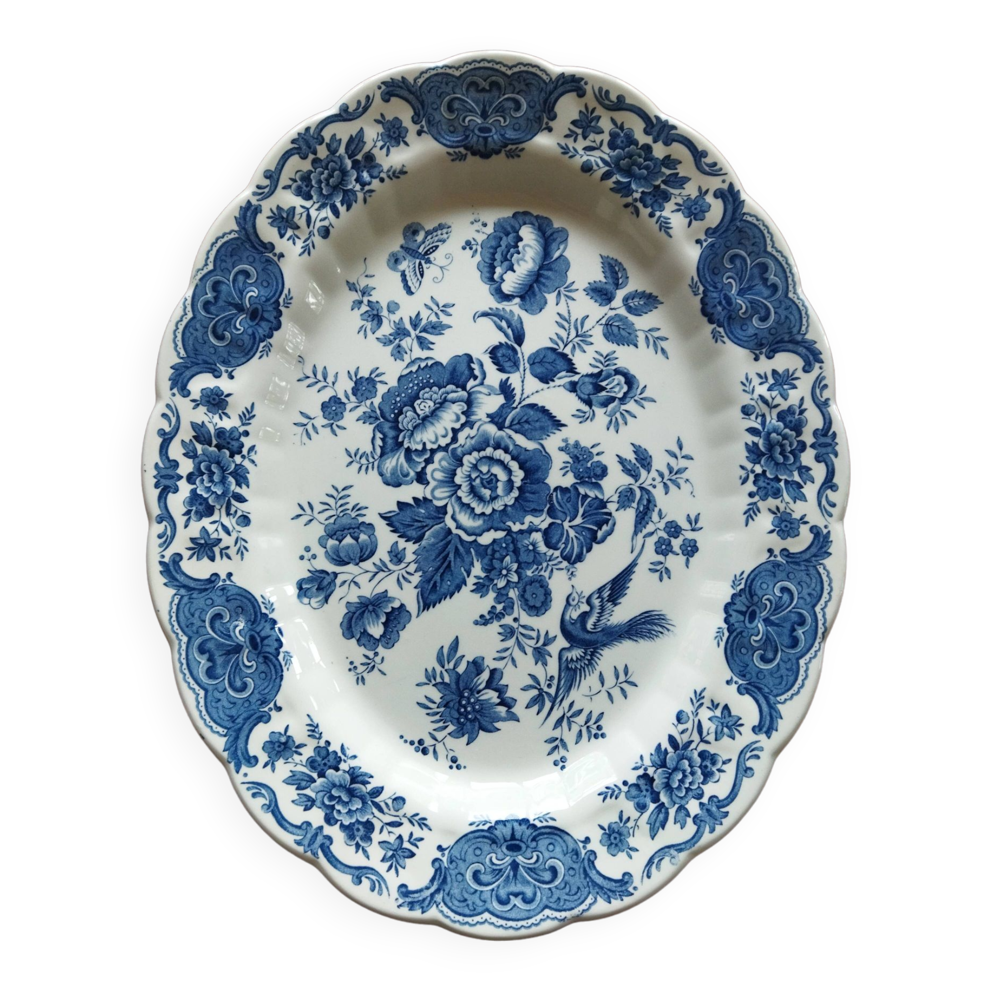 English oval dish "Windsor" Ridgway