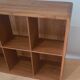Wooden wall shelf