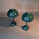 Pair of Flowerpot & Tradition lamps – Verner Panton, LED reissues