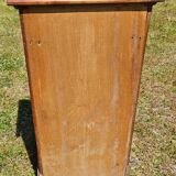 Chevet une porte et un tiroir tout bois