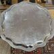 Silver metal tray