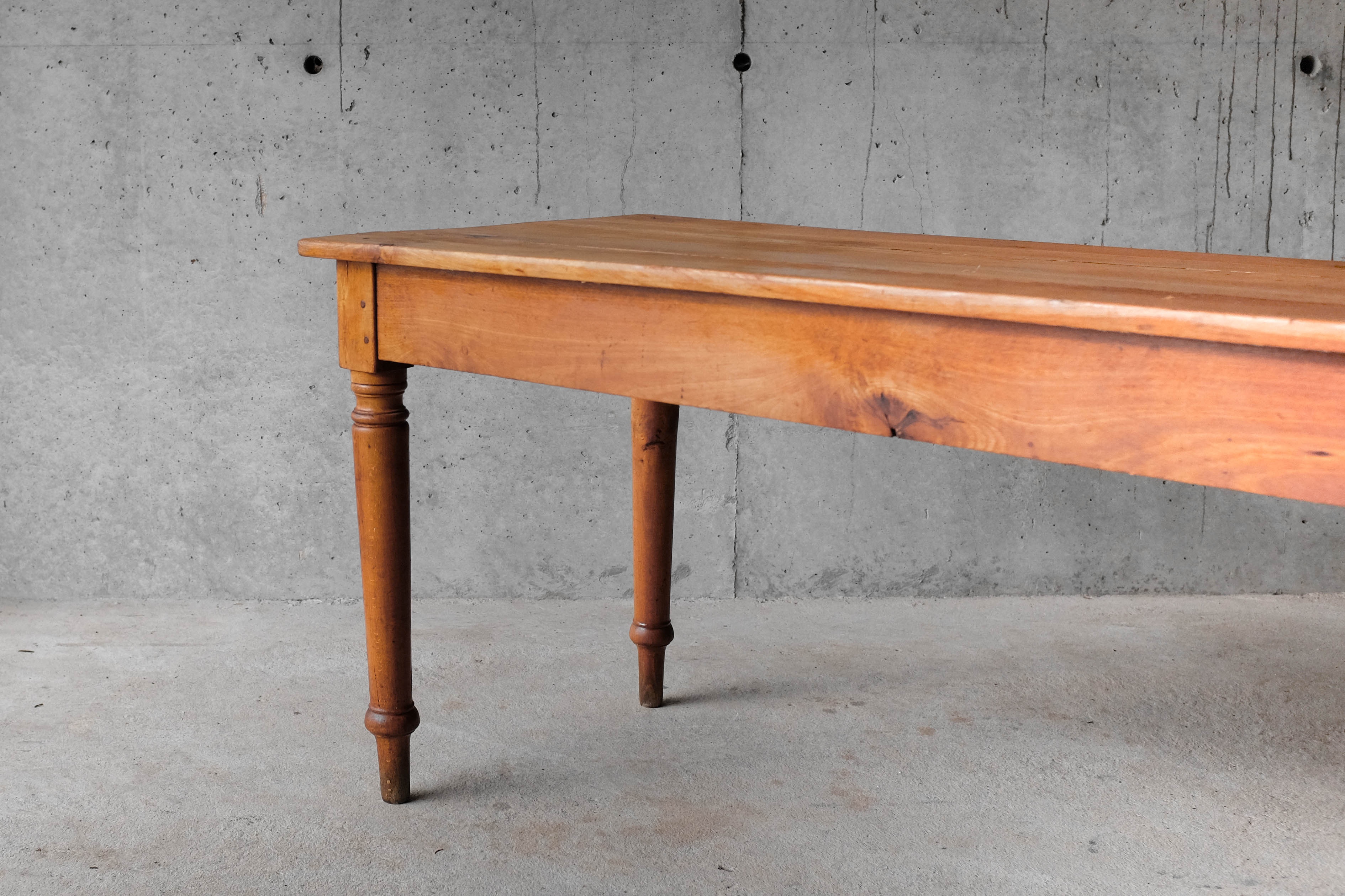 Farm table, solid wood - 60s, 1960's